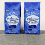 Bags Four Sigmatic Balance Organic Half Caf Coffee 10 Oz Exp 9/22/2027. Fixed Price $23.00.