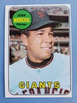 1969 Topps #370 Juan Marichal Hof San Francisco Giants Nr-mt. Fixed Price $19.00.