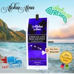 Aloha Aina - 7 Ounce Bag Chocolate Macadamia Nut 10% Kona Coffee Blend. Fixed Price $22.25.