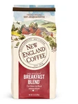 New England Breakfast Blend Medium Roast Ground Coffee, 12OZ Bag. Fixed Price $11.50.