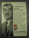 1959 Nestle's Decaf Coffee Ad - Get More Than Lullaby. Fixed Price $17.99.