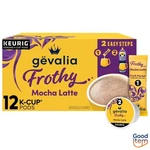 Gevalia Kaffe Mocha Latte Espresso Roast Coffee Single Serve Pods - 12CT. Fixed Price $22.86.