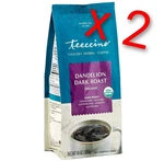 2-TEECCINO Dandelion Dark Roast Herbal Coffee 10 Oz Caffeine-free Alt. Fixed Price $30.00.