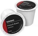 Solimo Dark Roast Coffe Pods French 100CT Compatible With Keurig K-cup 2.0. Fixed Price $63.55.