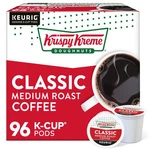 Krispy Kreme Doughnuts, Classic, K-cup Pods, Medium Roast Coffee, 96 Count. Fixed Price $52.99.