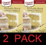 Duncan Hines Perfectly Moist French Vanilla Cake Mix 15.25 Oz Box - Pack. Fixed Price $39.99.