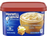 Maxwell House Vanilla Caramel Latte Coffee 8.7 Ounce Pack 1 Can. Fixed Price $5.99.
