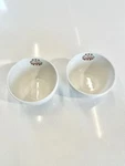 Set 2RARE Tim Hortons Cafe & Bake Shop Coffee Steelite 16OZ Bowl England 2014. Fixed Price $24.00.