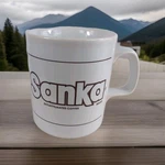 Sanka Decaffeinated Coffee Mug Cup Ceramic Instant Staffordshire England. Fixed Price $7.60.