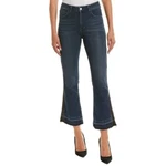 New French Connection High Rise Flared Leg Kick Crop Denim Jeans Medium Blue 10. Fixed Price $49.99.