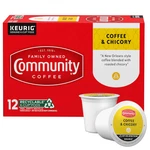 Community Coffee & Chicory 12 Count Pods, Medium-dark Roast, Compa. Fixed Price $14.21.