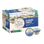 New England Coffee Blueberry Cobbler Medium Roast Single Serve Pods, 12CT Box (p. Fixed Price $32.03.
