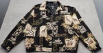 Caribou New York Jacket Womens Multi Animal Print Lined Stand Up Collar Full Zip. Fixed Price $27.34.