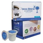 Iron Brew Coffee, Sticky Bun, Pod, Caffeinated, Ground, 4.8 Oz, 12 Pk. Fixed Price $30.59.