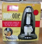 Melitta One:one Brewing System Coffee/tea Java Pods New/open Box Tested!. Fixed Price $50.00.