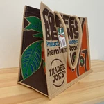Nwt Trader Joes Tote Bag 1967 Coffee Beans Jute Burlap Reusable Grocery Gifting. Fixed Price $19.00.