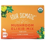 Four Sigmatic Organic Mushroom Elixir Mix Lion's Mane 20 Packets Powder. Fixed Price $34.99.