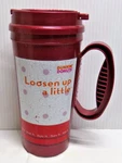 Vintage Dunkin' Donuts 16OZ Loosen Little Coffee Tea Travel Cup Tumbler. Fixed Price $14.41.