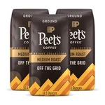 , Medium Roast Ground Coffee - The Grid 31.5 (3 Bags 10.5 Ounces). Fixed Price $55.99.