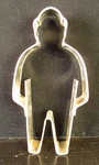 Vintage Nutbrown Gingerbread Man Cookie Cutter Made England. Fixed Price $7.50.
