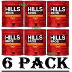 6 Pack Hills Bros. Original Blend Ground Coffee 42.5 (total 255 Oz). Fixed Price $153.88.