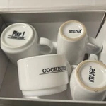 4 Lot Imusa Pier 1 Cockburn Cafe Cappuccino Espresso Coffee Cup. Fixed Price $25.00.
