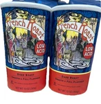 2 Packs Trader Joe's Low Acid French Roast Whole Bean Coffee 13 Oz Each. Fixed Price $32.99.