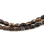 Coffee Bean Wedding Trade Beads Europe 30 Inch. Fixed Price $36.00.