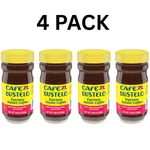 Cafe Bustelo Espresso Instant Coffee 7.05 Oz Jar 4 Pack Strong Bold Brew. Fixed Price $20.98.