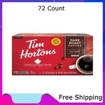 Tim Hortons Dark Roast K-cup Coffee Pods For Keurig Brewers, Recyclable, 72 Ct. Fixed Price $36.99.