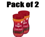 Folgers Classic Roast Instant Coffee, 8-OUNCE Jar 2 Pack. Fixed Price $16.27.