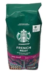 Starbucks French Roast Dark Whole Bean Coffee 12 Oz. Fixed Price $15.80.