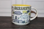 Starbucks Sacramento Coffee Mug Been There Series California Cup No Box Euc. Fixed Price $26.78.