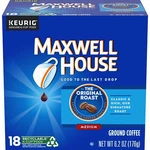 Maxwell House Original Roast Coffee 18 To 144 Cup Pick Any Size Free Shipping. Fixed Price $57.88.