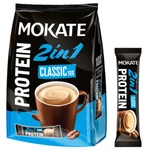 Mokate Classic 2IN1 Protein - Instant Coffee 10X14G Sticks Healthy Fit. Fixed Price $9.71.