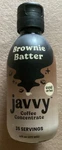 Javvy Brownie Batter Coffee Concentrate, 35 Servings, Exp 6/13/26. Fixed Price $15.00.