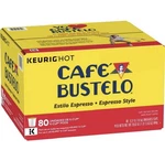 Keurig Cafe Bustelo Expresso Style Dark Roast K-cup Coffee Pods, 80 Ct Deal!!. Fixed Price $57.47.