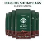 Starbucks Flavored Ground Coffee Mocha No Artificial Flavors 6 Bags 11 Oz. Fixed Price $64.88.