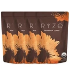 4-PACK Organic Ryze Mushroom Coffee, 30 Servings/bag, Instant, Free Shipping.. Fixed Price $51.96.