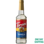 Torani Coffee Syrup, Vanilla, 25.4 Fl Oz. Fixed Price $12.48.