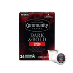Community Coffee Dark & Bold Exxtra Boost 24 Count Pods, Compatible With. Fixed Price $27.18.
