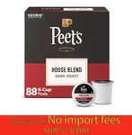 Peets House Blend Cup Pods 88CT Premium Dark Roast...(wa). Fixed Price $64.96.