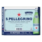 San Pellegrino Sparkling Mineral Water 15 Pk, 26.36 Fz 750ML. Fixed Price $48.90.