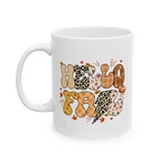 Hello Fall Mug Retro Autumn Harvest Pumpkin Lover Gift Coffee Tea Cup. Fixed Price $14.99.