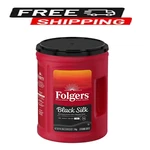 Folgers Dark Roast Ground Coffee, Black Silk, 40.3 Oz.. Fixed Price $34.97.