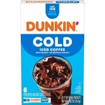 Dunkin' Cold Coffee Packet, 1.02 Oz., 6/BOX (8133401632). Fixed Price $12.77.