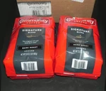 Community Coffee Signature Blend, 64 Ounces, Dark Roast, 32 Bag Pack. Fixed Price $44.99.