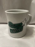 Vintage Starbucks Coffee Ceramic Diner Style "stop Here" Sign Mug /cup. Fixed Price $10.00.