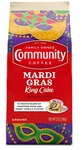 Community Coffee Mardi Gras King Cake Flavored 12OZ Light Roast Ground (1 Pack). Fixed Price $11.97.