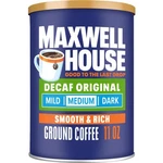 Maxwell House Original Roast Decaf Ground Coffee Medium 11 Oz Canister. Fixed Price $17.39.